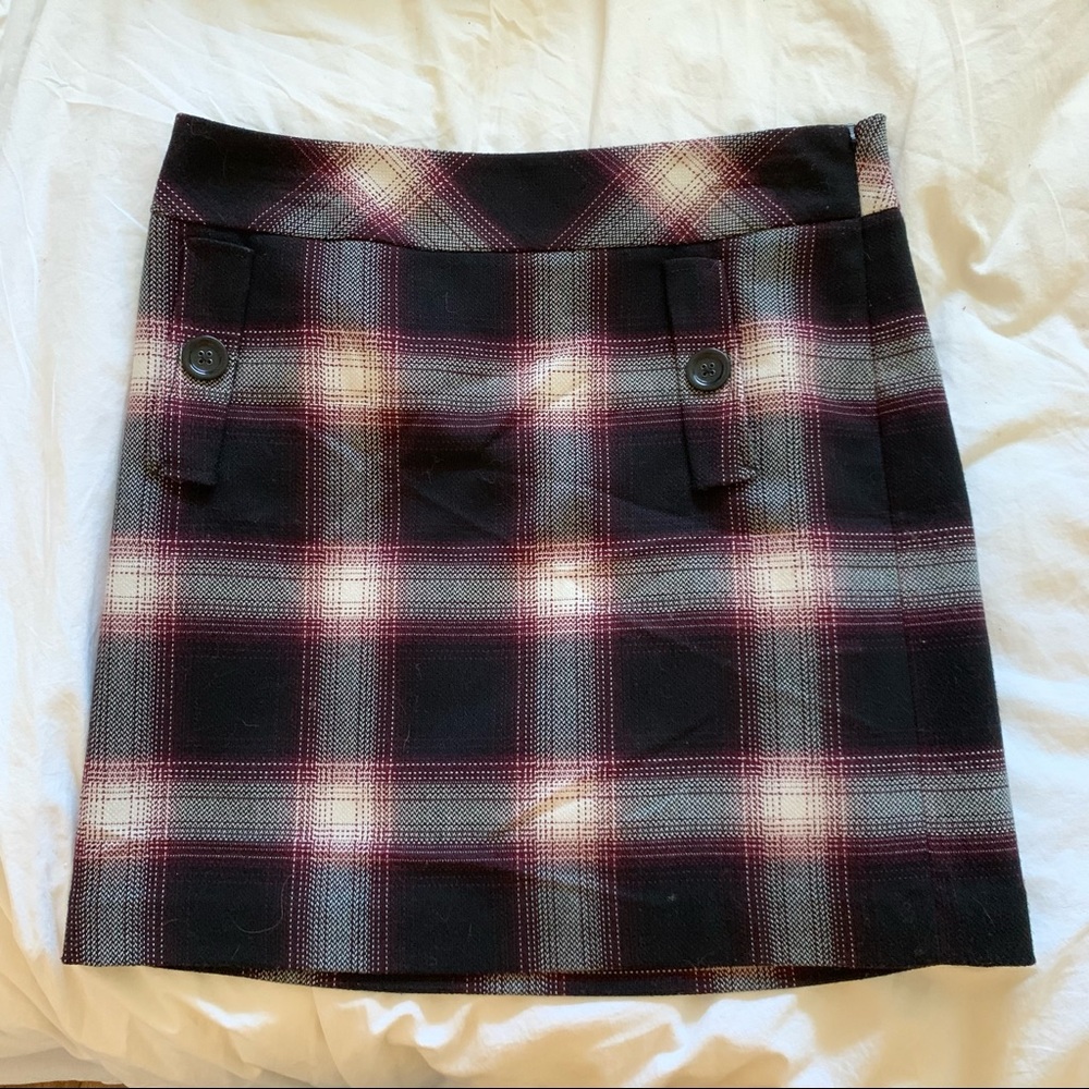 Ann Taylor Loft Mini Skirt with side zip